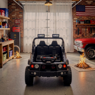 Sunvega 24V 400W Kids Electric UTV with Parent Remote Control and Four-Wheel Suspension