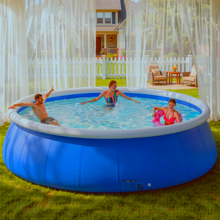 Sunvega Butterfly Inflatable Coil Mesh PVC Outdoor Swimming Pool for Garden Yards