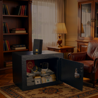 Sunvega Compact Key And Password Safe For Money Documents And Valuables