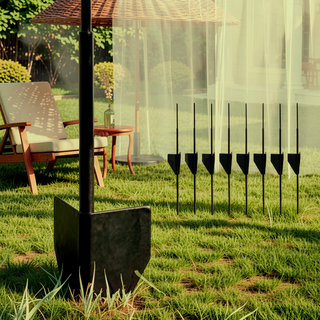 Sunvega Decorative Garden Fence Panels with Wavey Vines for Yard and Patio