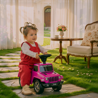 Sunvega Kids Ride on Push Car with Engine Sounds, Horn, and Under-Seat Storage