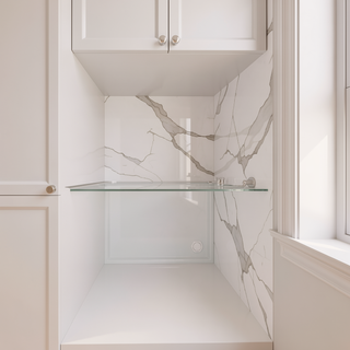Sunvega 24x72 Inch Brushed Nickel Pivot Shower Door with Half Frame