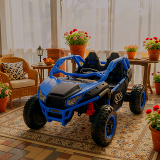 Sunvega 24V Two-Seater Kids UTV with Parent Remote Control 400W High Power