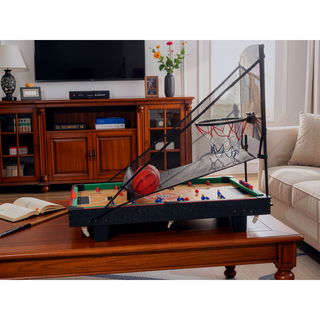 Sunvega 2 in 1 Multi Game Table for Basketball and Billiards with Space-saving Design