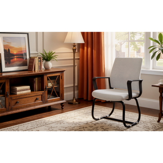 Sunvega Modern Mesh Office Chair with Ergonomic Backrest and Stable Metal Frame