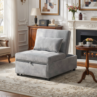 Sunvega Multifunctional Folding Ottoman Sofa Bed for Living Room and Bedroom