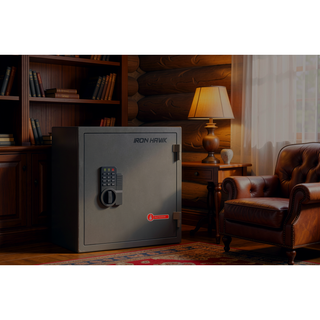Sunvega Fireproof and Waterproof Midsize Office Safe with Electronic Lock