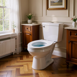 Sunvega Modern One Piece Toilet with Soft Closing Seat and Powerful Flushing