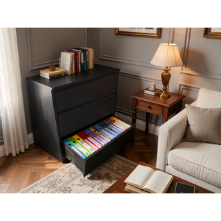 Sunvega 4 Drawer Metal Vertical File Cabinet with Lock for A4 Legal Letter Size