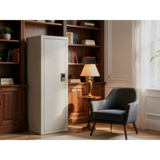 Sunvega Digital Keypad Wall Gun Safe with Removable Shelf for Home Between Studs