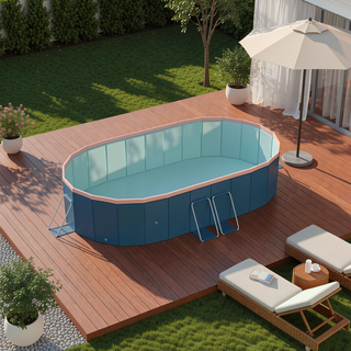 Sunvega Strong and Durable PVC Outdoor Swimming Pool for Garden Yards