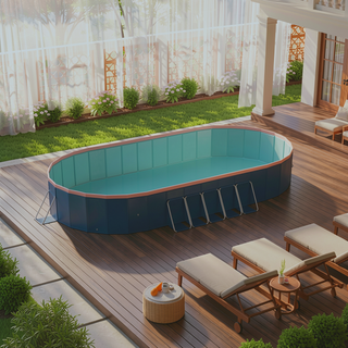 Sunvega Strong Durable PVC Outdoor Swimming Pool for Garden Patio Beach