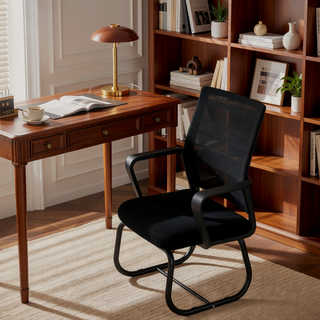 Sunvega Modern Mesh Office Chair with Ergonomic Backrest and Stable Metal Frame