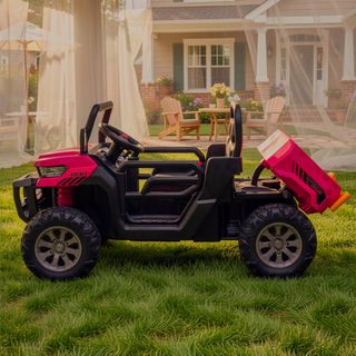Sunvega 24V Electric Ride On Dump Truck with Remote Control and Dump Bed