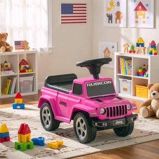 Sunvega Kids Ride on Push Car with Engine Sounds, Horn, and Under-Seat Storage