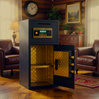 Sunvega Large Digital Security Safe with Dual Alarm and Hidden Code Function