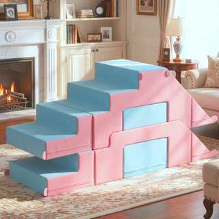 Sunvega Soft Foam Play Set for Toddlers with Reconfigurable Design and Easy to Clean Surface