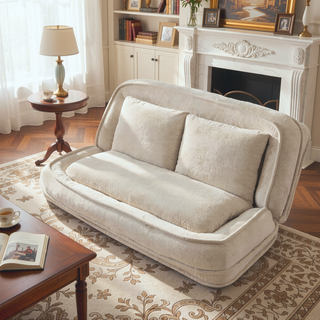 Sunvega Double Human Dog Bed Loveseat with 5 Adjustable Positions and Plump Pillow