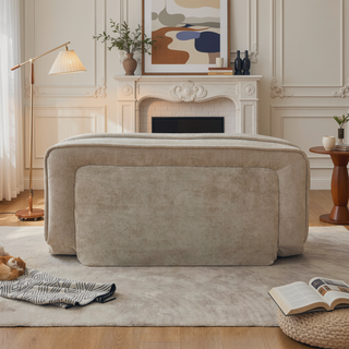 Sunvega Double Human Dog Bed Loveseat with 5 Adjustable Positions and Plump Pillow