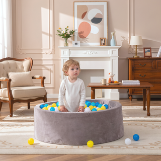 Sunvega 500 Count 2.2 Inch Crushproof Phthalate Free BPA Free Ball Pit Balls for Kids