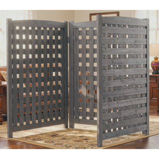 Sunvega 3-Panel Outdoor Air Conditioner Privacy Fence Screen for Garden and Patio