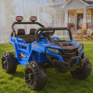 Sunvega 2WD Kids Ride On UTV with 2.4G Remote Control Anti-Collision Bar