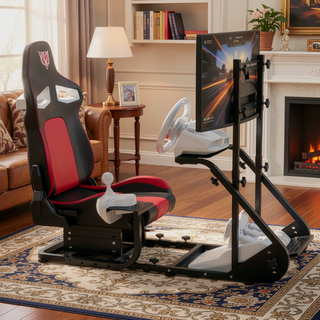 Sunvega Stable Racing Wheel Cockpit with Reinforced Frame for Fanatec and Logitech