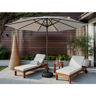 Sunvega 9FT Outdoor Patio Umbrella with Crank and UV 50+ Protection for Patio