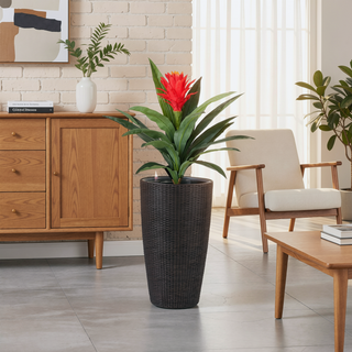 Sunvega 2 Pack Tall 21.7 Inch Crack-Resistant UV-Resistant Matte Planter Box for Indoor Outdoor