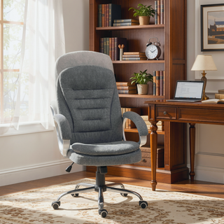 Sunvega High Back Executive Office Chair with Adjustable Height and Lumbar Support