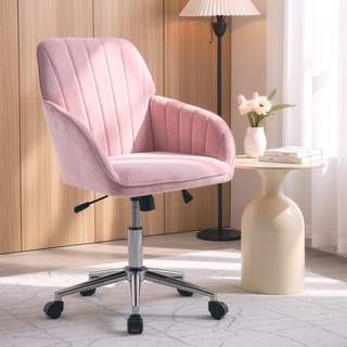 Sunvega Ergonomic Swivel Chair with Soft Memory Foam Cushion and Lumbar Support