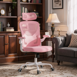 Sunvega Ergonomic Office Chair with Adjustable Headrest and Lumbar Support for Home Office