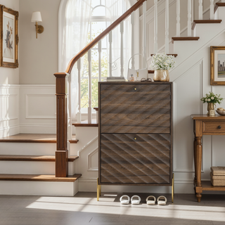 Sunvega Mid-Century Modern Sideboard with Ample Storage Space for Living Room