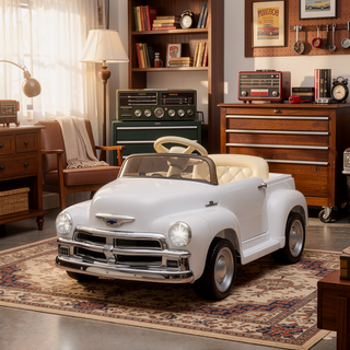 Sunvega Licensed Chevrolet 3100 Vintage Electric Ride On Truck Car for Kids