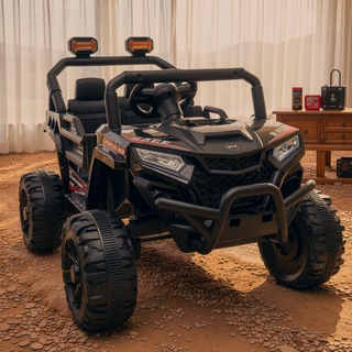 Sunvega 2WD Kids Ride On UTV with 2.4G Remote Control Anti-Collision Bar