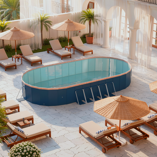 Sunvega Strong and Durable PVC Outdoor Swimming Pool for Garden Yards