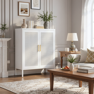 Sunvega High Strength Steel Storage Cabinet with Adjustable Shelves and Doors
