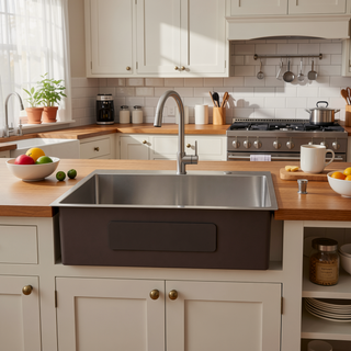 Sunvega 16 Gauge T304 Stainless Steel Undermount Kitchen Sink with Drain Assembly