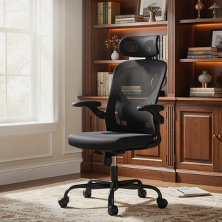 Sunvega Ergonomic Office Chair with Adjustable Headrest and Lumbar Support for Home Office