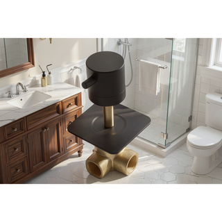 Sunvega 3/4-Inch Cast Metal High Flow Master Shower Volume Control Valve