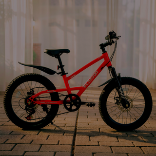 Sunvega 20 Inch 7-Speed Mountain Bike for Boys and Girls Ages 6-12 with Front Suspension