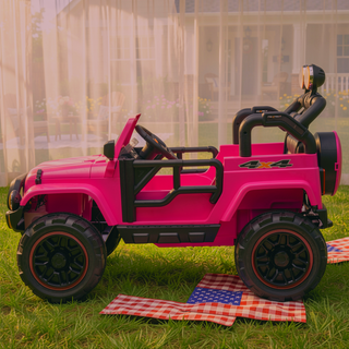 Sunvega 24V Kids Ride On Electric Car with Parent Remote Control and 2 Speeds