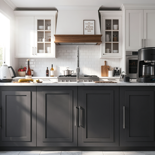 Sunvega 32x19 Inch Undermount Kitchen Sink with Superior Drainage and Soundproofing