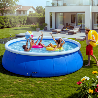 Sunvega PVC Outdoor Inflatable Swimming Pool 183x51 Butterfly Coil Mesh