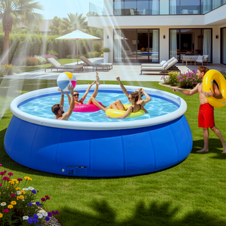 Sunvega Large Butterfly Inflatable PVC Outdoor Swimming Pool for Garden Yards