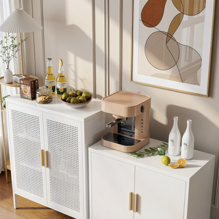 Sunvega High Strength Steel Storage Cabinet with Adjustable Shelves and Doors