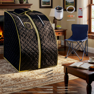 Sunvega Portable Personal Steam Sauna with Remote Control for Detox Relaxation and Weight Loss