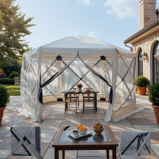 Sunvega Waterproof Pop Up Gazebo Tent with UV Protection for Outdoor Events