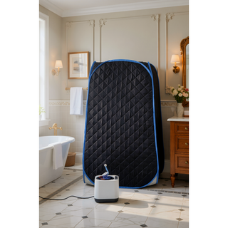 Sunvega Portable Folding Full Size Steam Sauna with 2.2L Generator and Chair