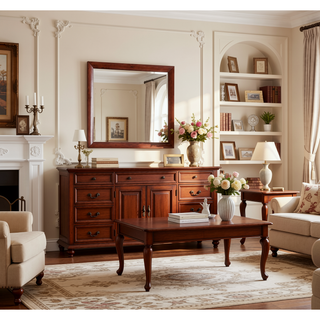 Sunvega Dark Brown Tufted Polyurethane Upholstered King Size Bed Frame